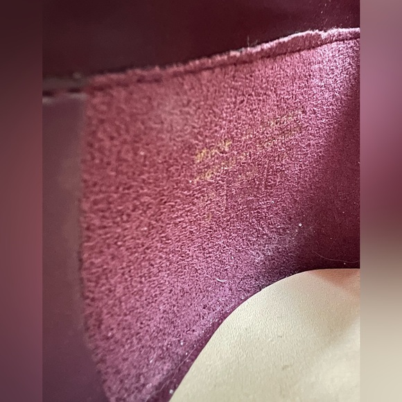 ALDO Women’s Leather Burgundy Loafers size US9 EUR40 - Picture 4 of 9